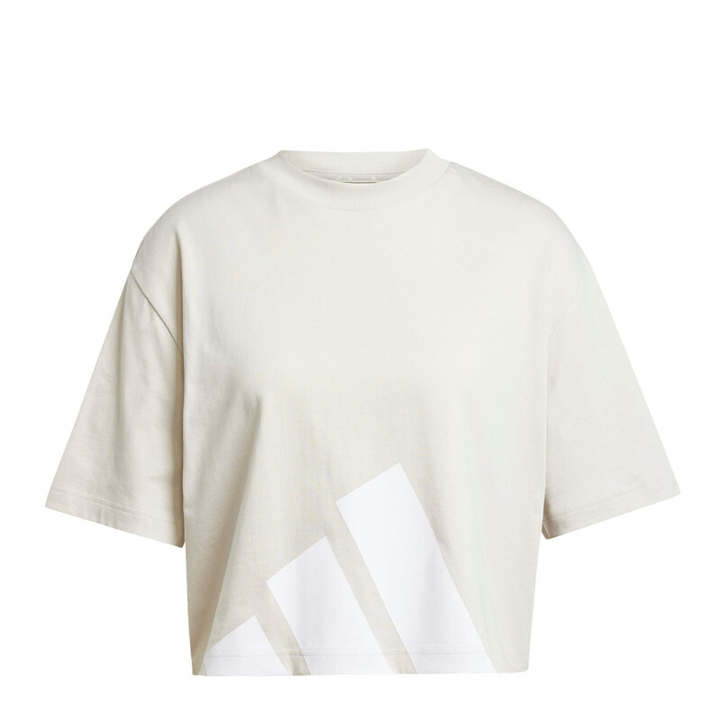 Remera de Mujer Adidas Essentials Big Wonder Beige - Blanco