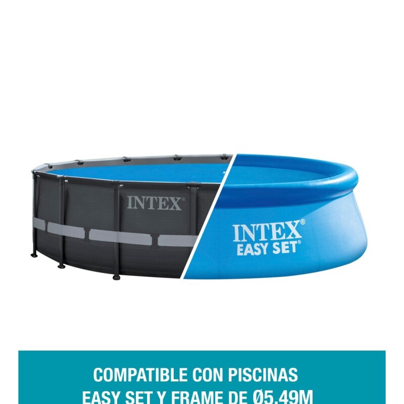 INTEX COBERTOR LONA SOLAR PARA PISCINA DIAMETRO 5.49 METROS Intex Cobertor Lona Solar Para Piscina Diametro 5.49 Metros