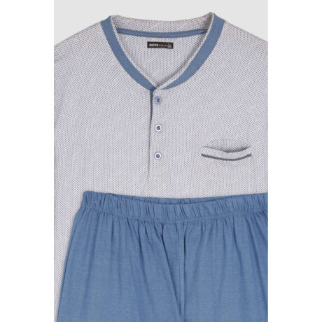 Pijama hombre dante Azul