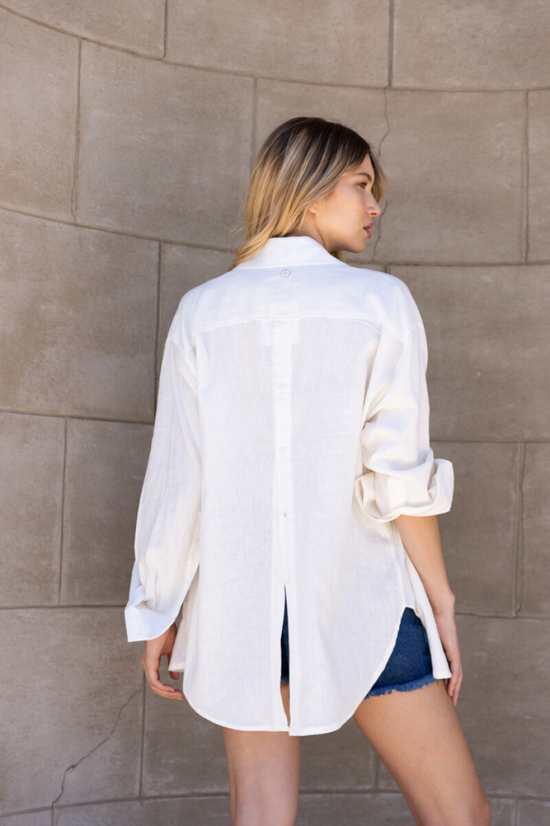 Camisa Rosalía Crudo 