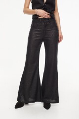 Pantalon Mistic Negro/Plata