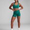Polo Training Form Soft Touch Hi-Rise Comp Mujer Green/green