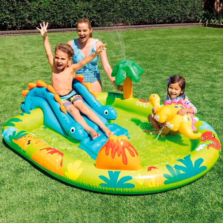 Centro De Juegos Intex Piscina C/tobogán Y Fuente Inx057166