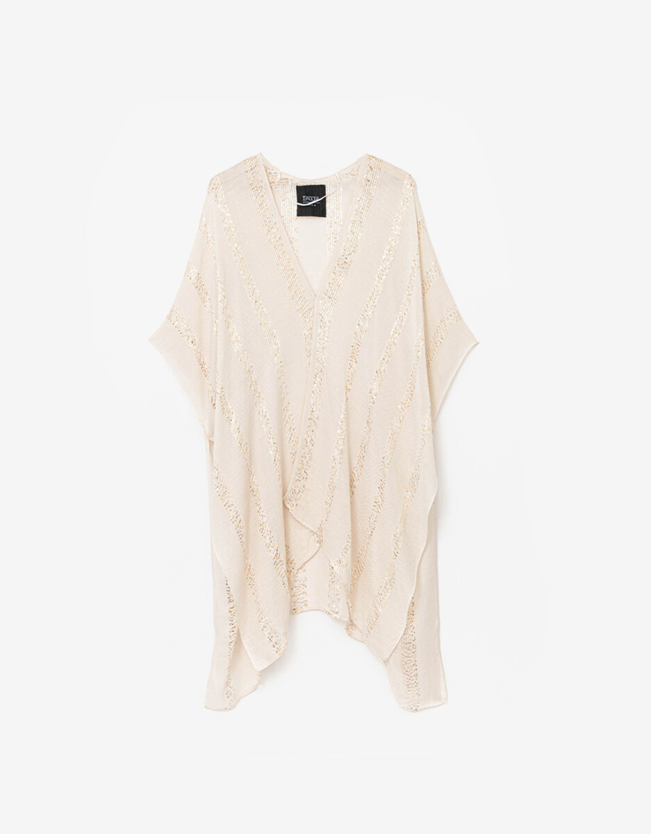 Kimono Con Lurex 