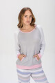 PIJAMA COMBINADO GRIS