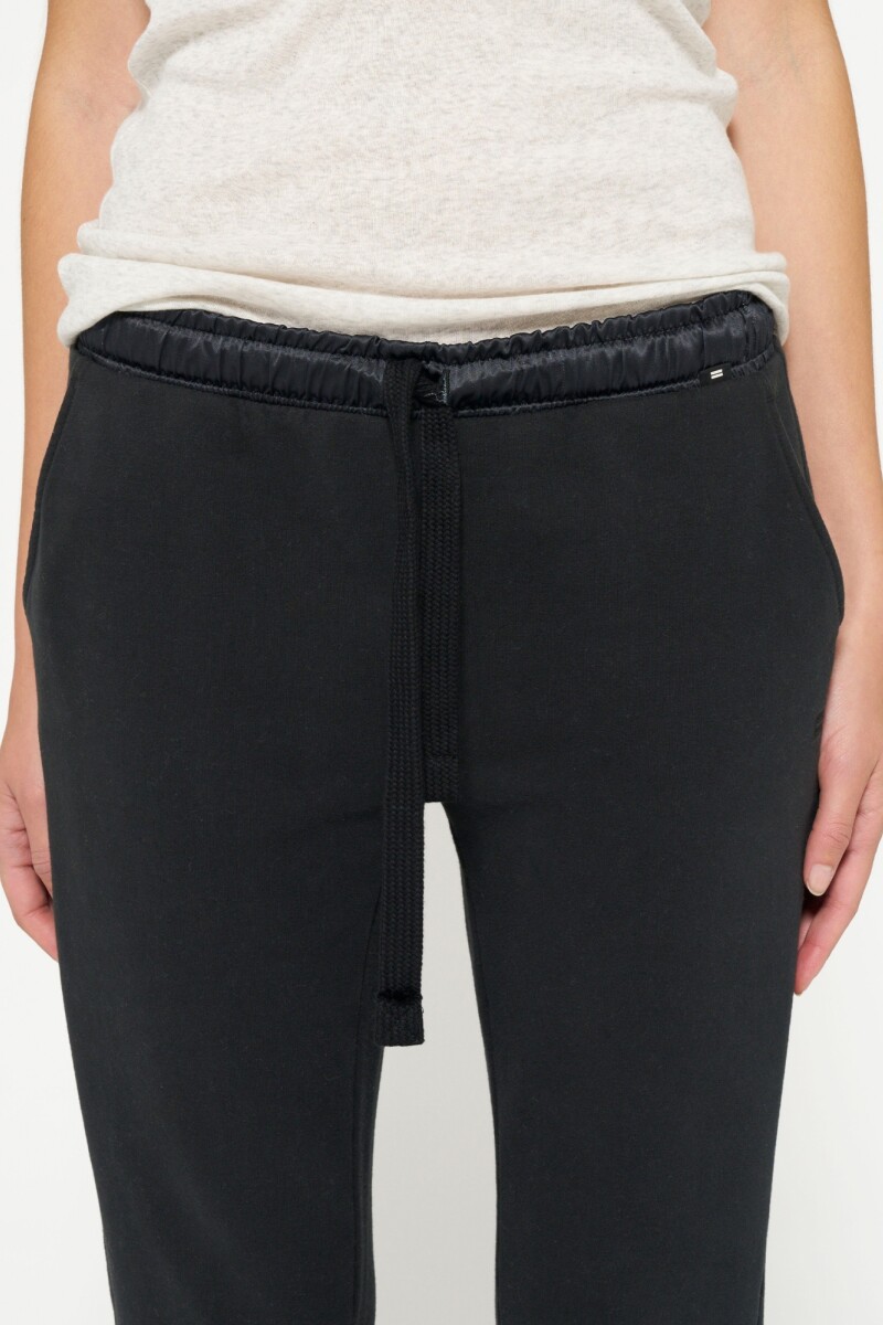 Jogger crop Negro