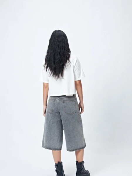 BERMUDA P.CAKE CARRY GRIS
