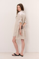 VESTIDO LINO POLO BEIGE