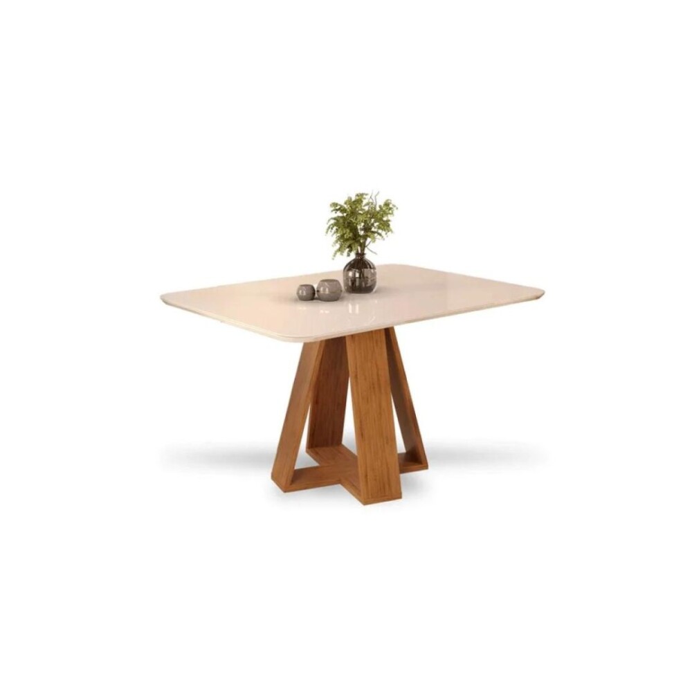 Juego de Comedor Celeste 4 Sillas Blanco