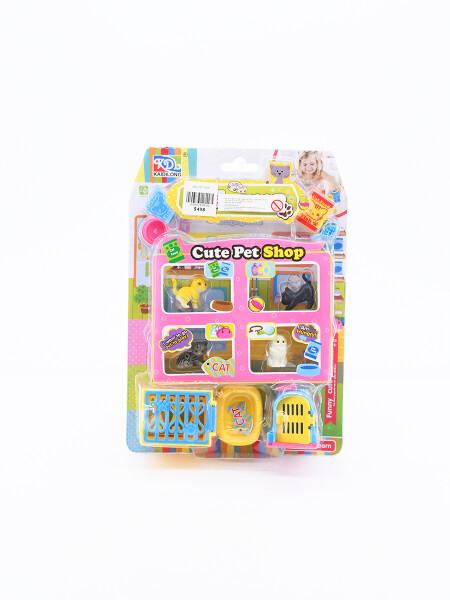 MINI PET SHOP ROSADO