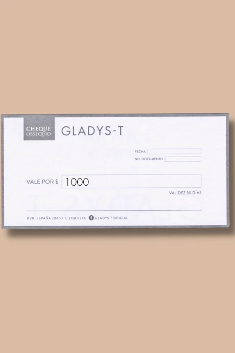 CHEQUE OBSEQUIO 1000