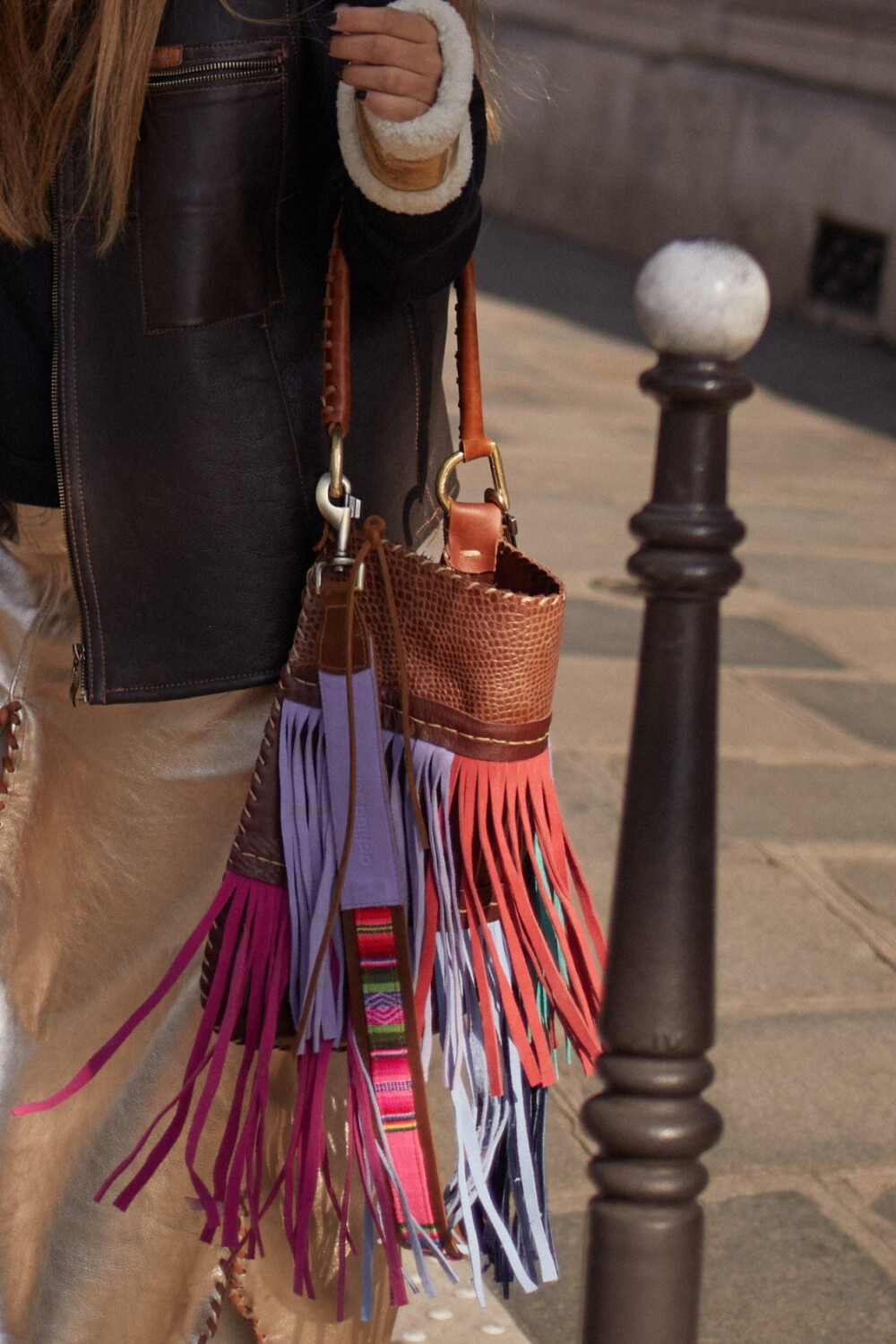 Fringle Bag Multicolor
