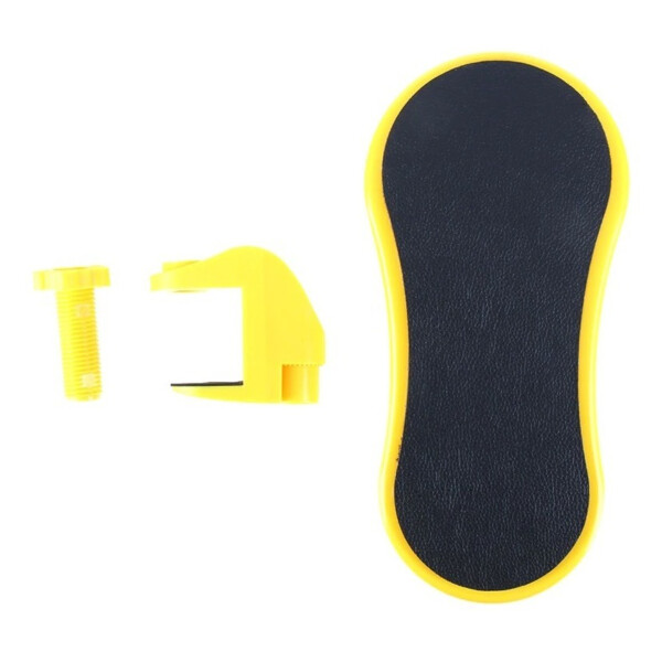 Soporte De Brazo Ratón Muñeca Descanso Ergonómico Escritorio variante color AMARILLO