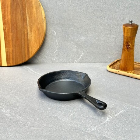 Sartén Parrillero de Hierro Fundido Ø16cm Sartén Parrillero de Hierro Fundido Ø16cm