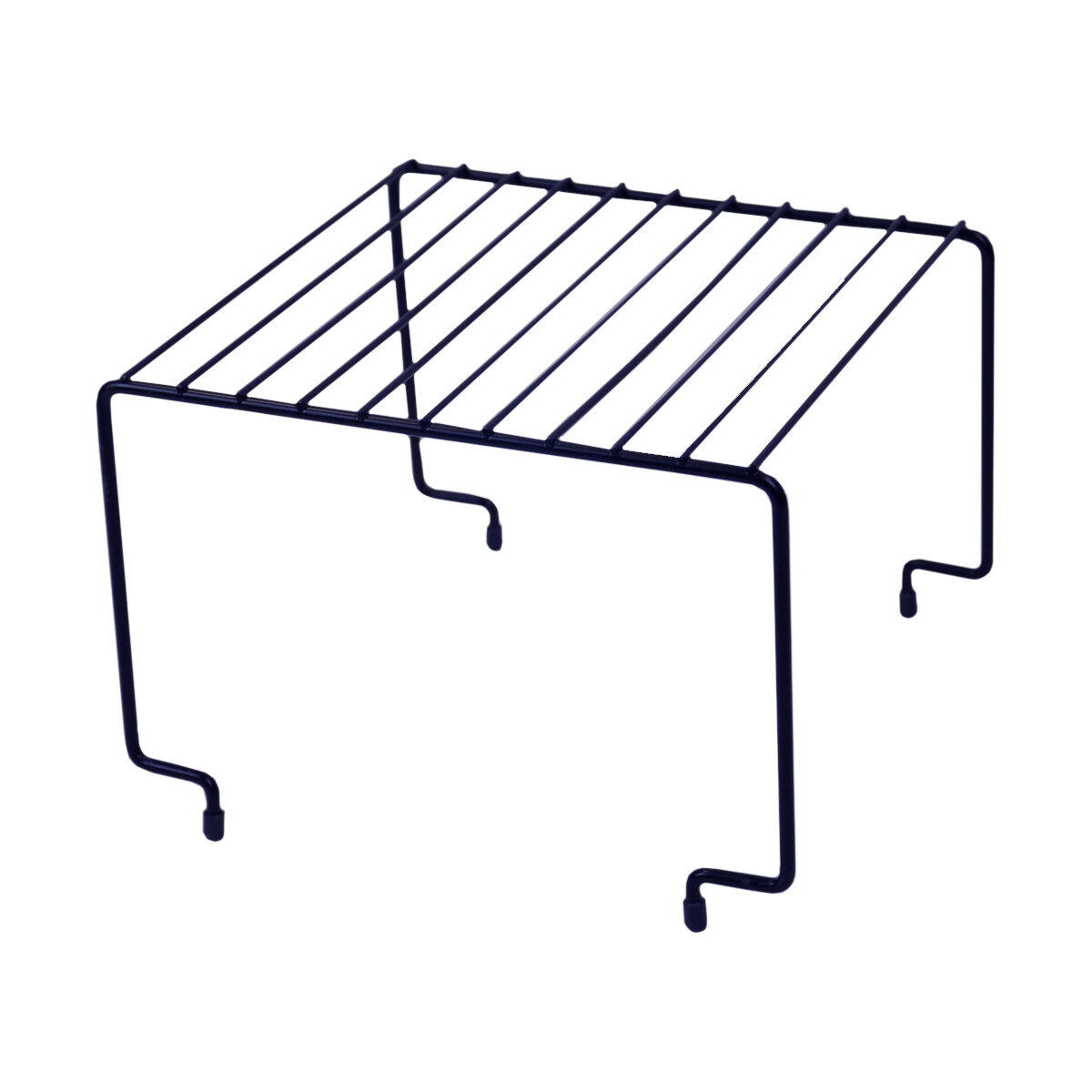 Estante organizador apilable - NEGRO 