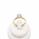 Anillo en oro 9k solitario con piedra zirconia Anillo en oro 9k solitario con piedra zirconia
