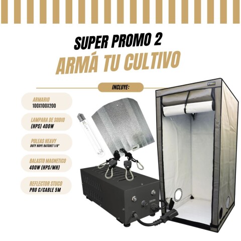 Promo 2 / SETUP COMPLETO PARA ARRANCAR TU CULTIVO Promo 2 / SETUP COMPLETO PARA ARRANCAR TU CULTIVO