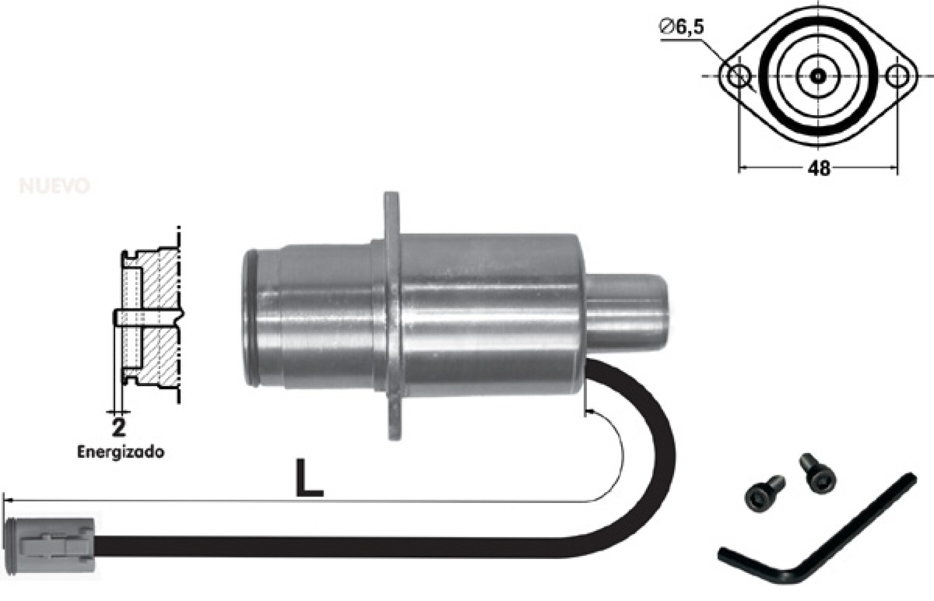 AUTOMATICO DE ARRANQUE SCANIA SOLENOIDE PARE SCANIA SERIE 4 LC 