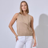 Musculosa Tejida KHAKI