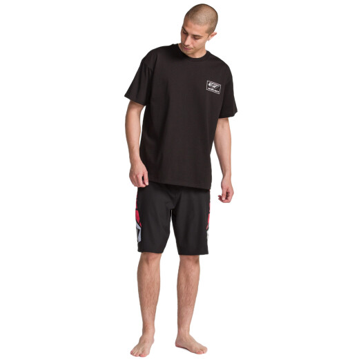 Remera Volcom ABG SURF VITALS MODSTONE SST - Negro Remera Volcom ABG SURF VITALS MODSTONE SST - Negro
