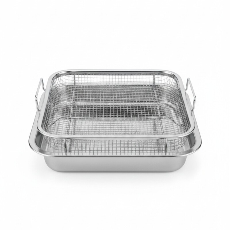 BANDEJA INOX 2PZAS Unica