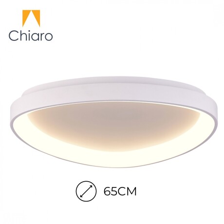 Plafón LED, Diseño triangular, Dimerizable 48W 65CM BLANCO