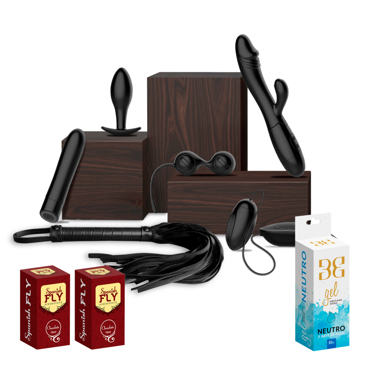 Kit de Celebración Sensorial + Gel Neutro + 2 Spanish Fly 