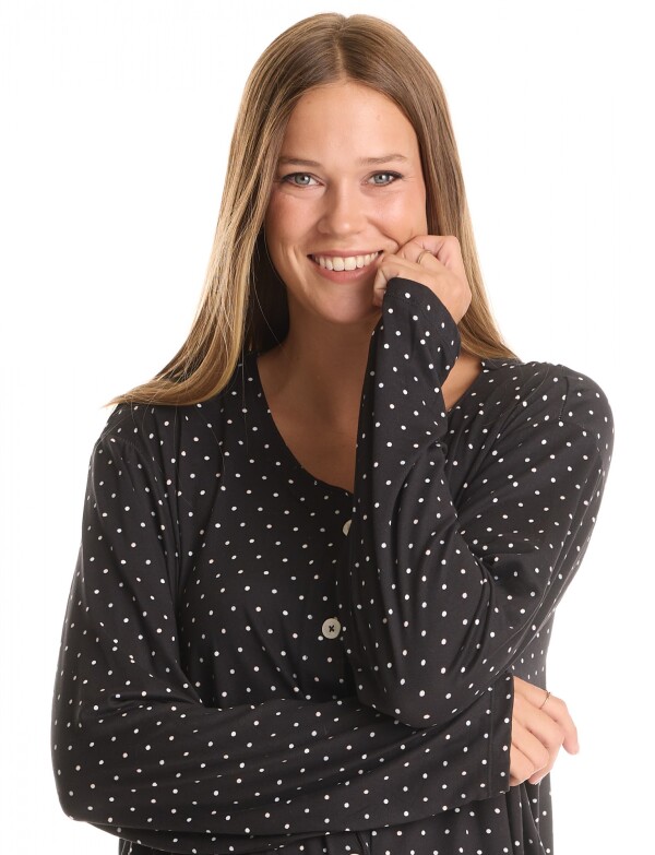 Pijama Con Pantalon NEGRO/MULTI