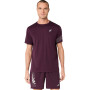 Polo Running Icon SS Top Hombre Dark Aubergine