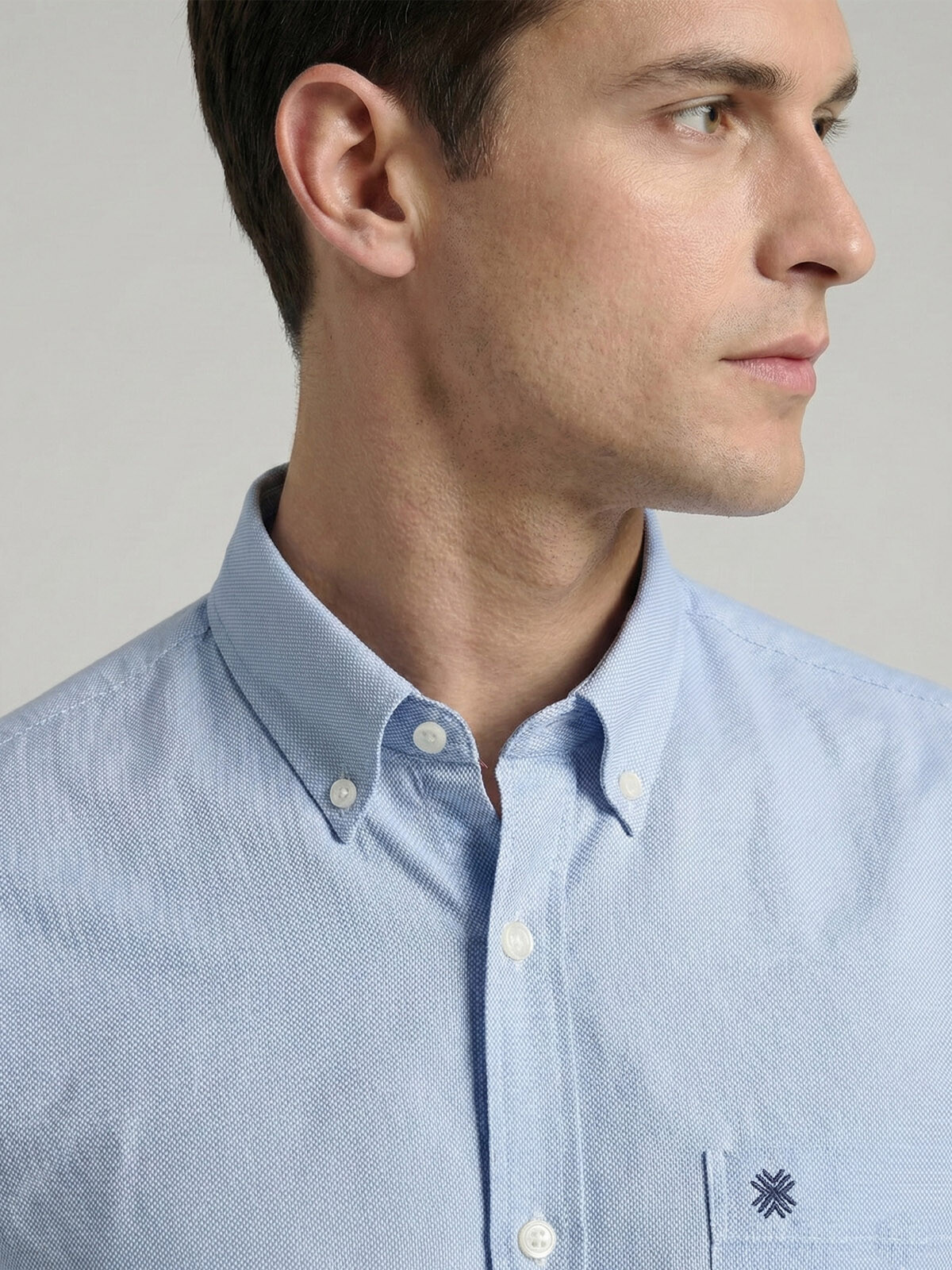 CAMISA URBAN LISA CELESTE CAMISA URBAN LISA CELESTE