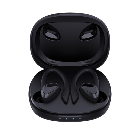 Auricular Miccell Inalámbrico BT BH24 C/Sujetador Negro Auricular Miccell Inalámbrico BT BH24 C/Sujetador Negro