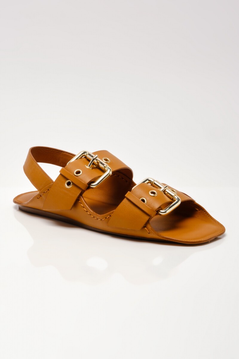Sandalia Blossom Marron
