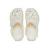 Floral Cut Out Clog - Unisex Chalk