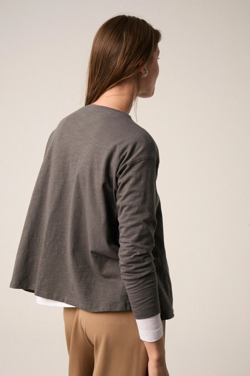 REMERA SOFT Gris