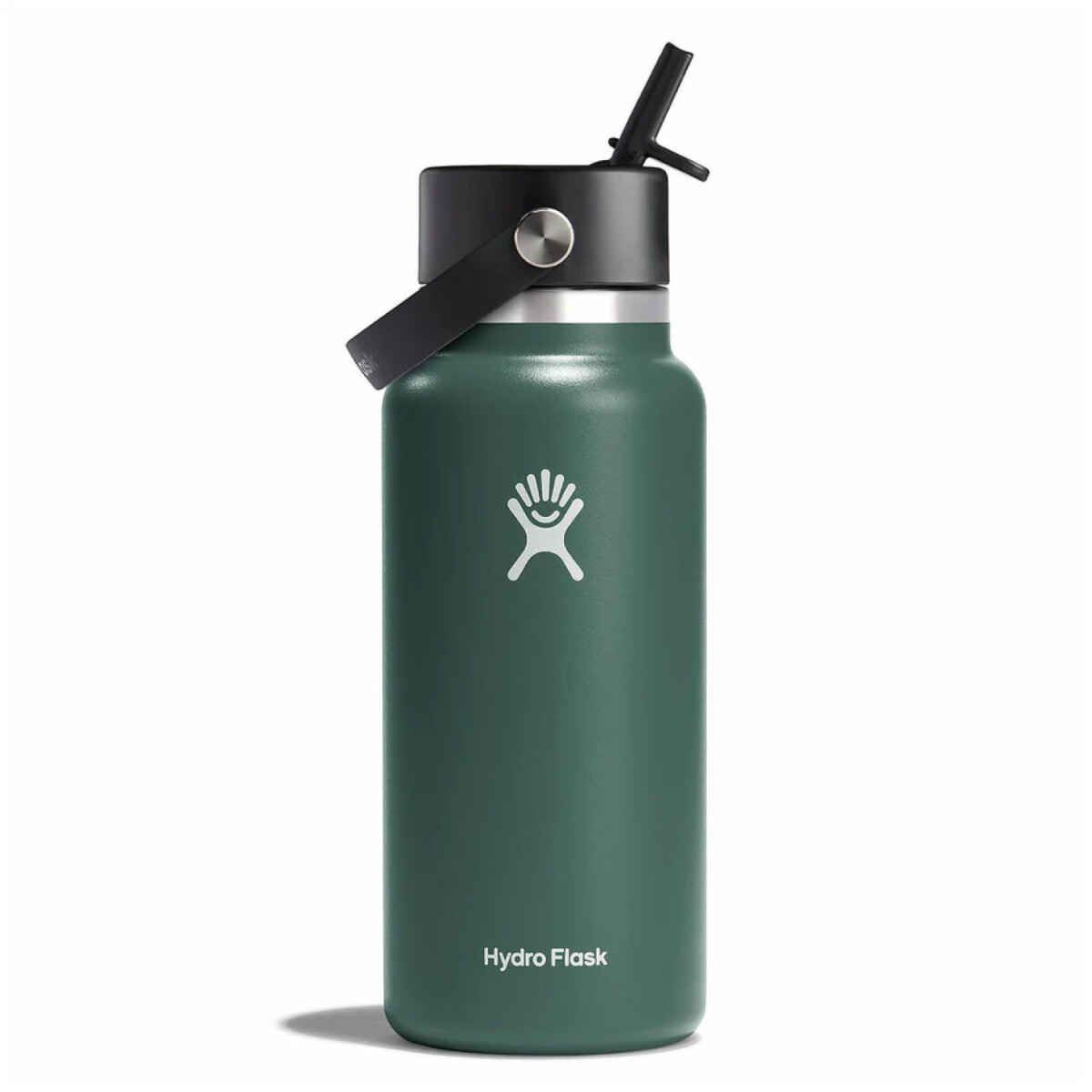 Botella Hydro Flask 32 OZ (0.94 L) WIDE FLEX STRAW CAP FIR - Verde 