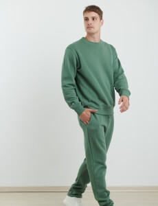 470559 SWEATER HARRY Verde Claro Melange