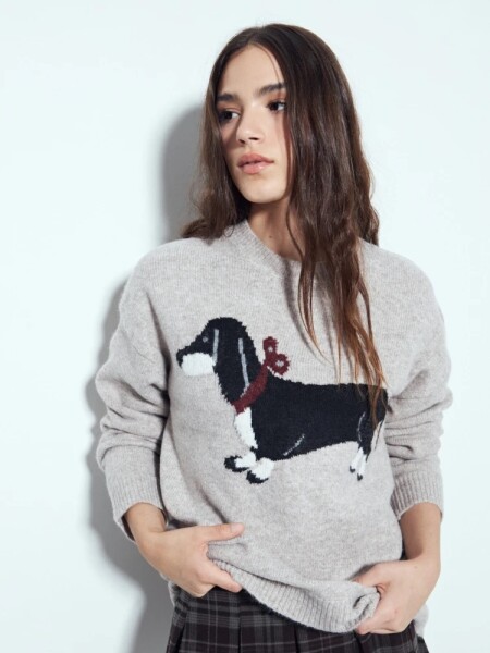 BUZO P.CAKE STEF PERRITO BEIGE