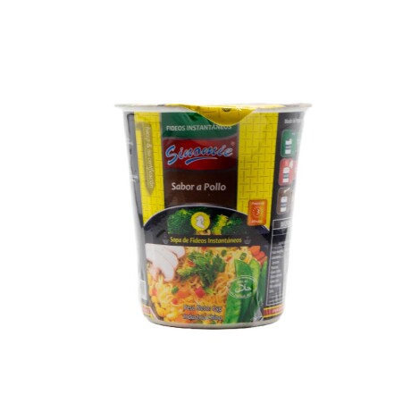 FIDEOS EN VASO SINOMIE POLLO 65 GRS FIDEOS EN VASO SINOMIE POLLO 65 GRS