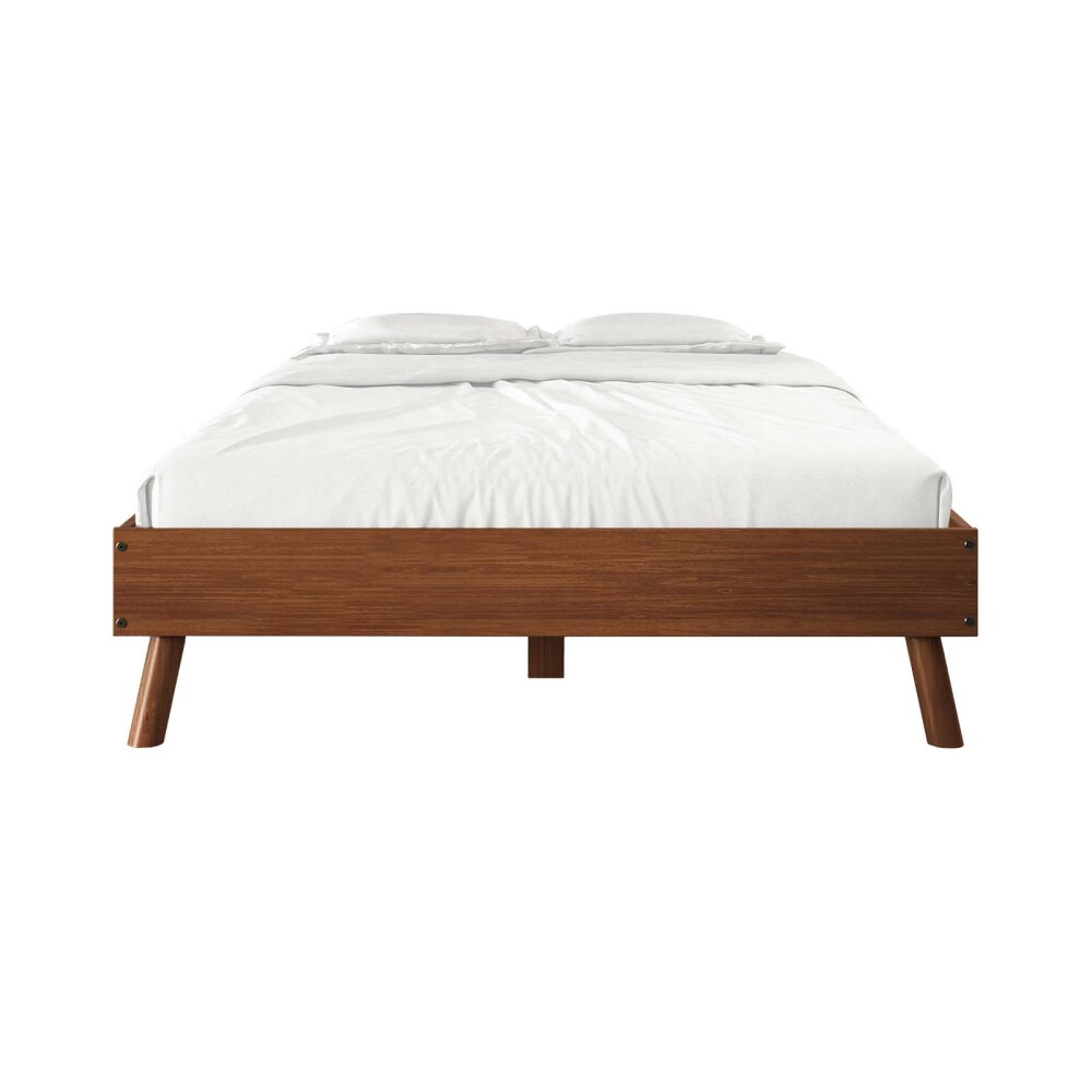 CAMA 2 PLAZAS MADERA MARRON FLORIDA