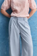 PANTALÓN CARLI Celeste Grisáceo