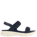 Sandalias de Mujer Lady Confort ELA con tiras elásticas Negro