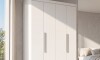 Ropero Maximus Plus 4 Puertas 4 Cajones Blanco