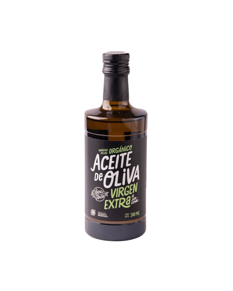 Aceite de Oliva Orgánico Extra Virgen 500ml Terra Verde 