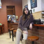 SWEATER HELSA MARRON