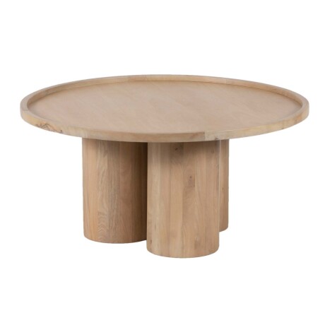 MESA RATONA MDF-Y-MADERA NATURAL-BEIGE CYLINDER NATURAL