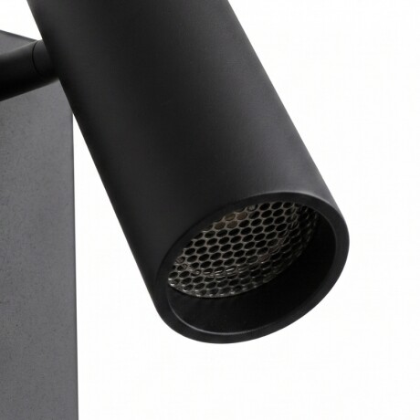 ARTEFACTO DE PARED LONG LETICIA ORIENTABLE Luminaria de Pared Long Leticia Negra