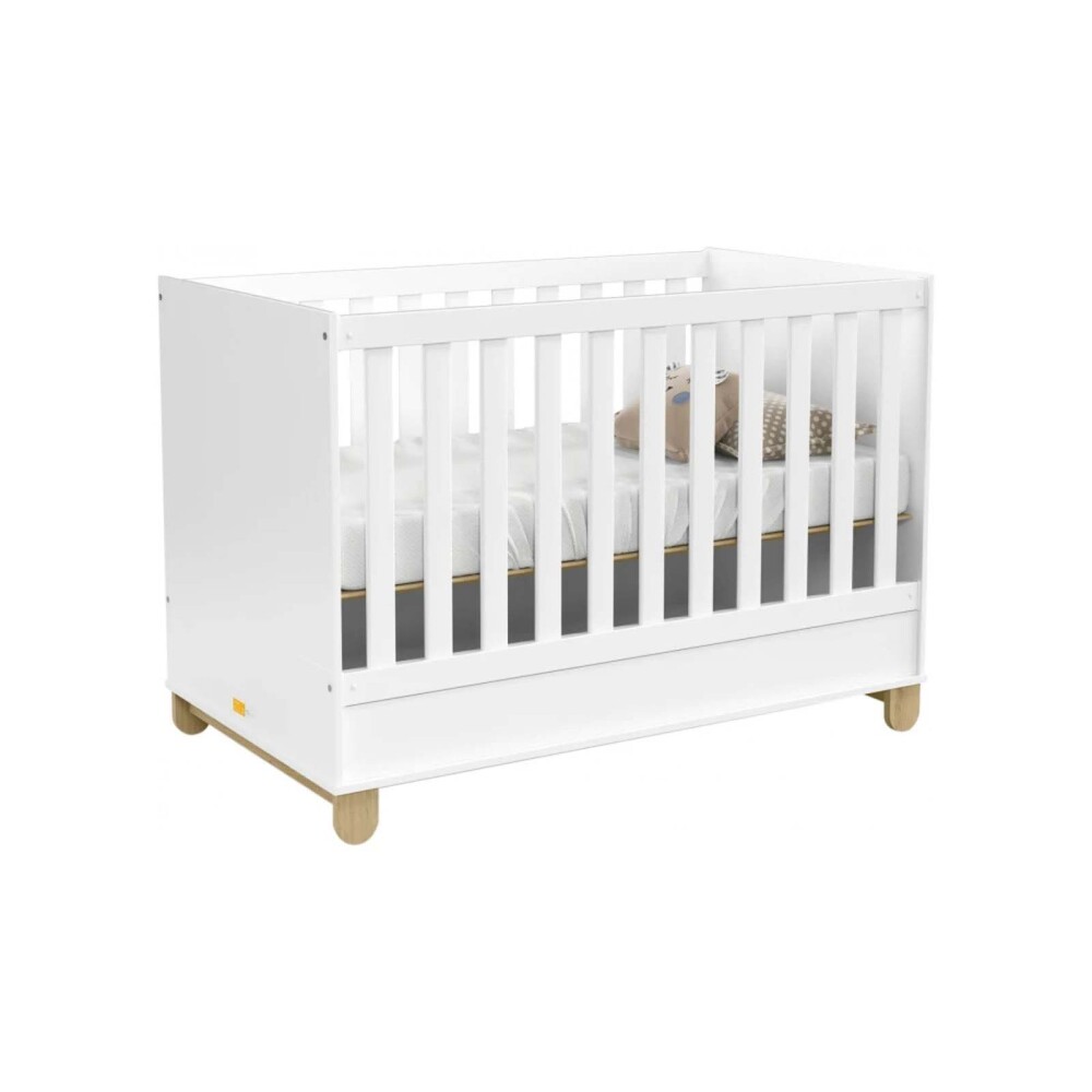 CUNA CONVERTIBLE MDF-Y-MADERA NATURAL-BEIGE CAMA ZUPPY