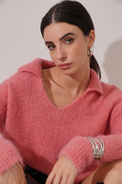 BUZO CUELLO Rosa