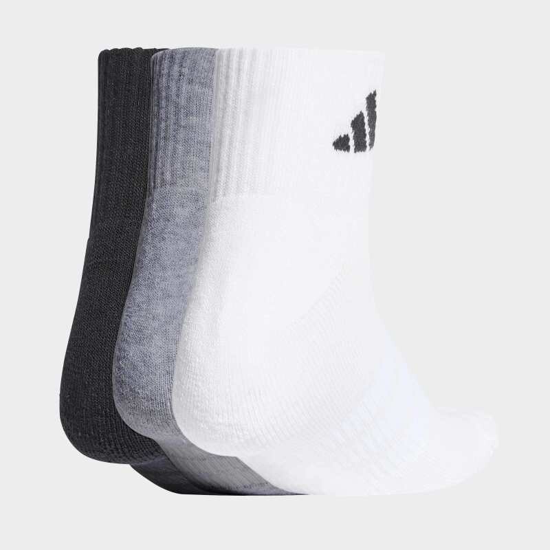 Medias Adidas Sportswear Acolchadas, 3 Pares. Multicolor