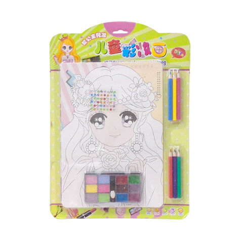 Láminas para colorear y maquillar DIY Láminas Para Colorear Y Maquillar Diy